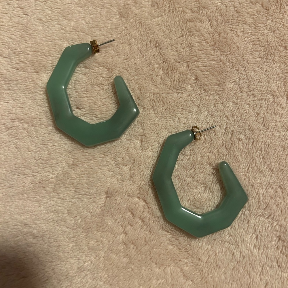 Club Monaco Lucite Earrings Genuine